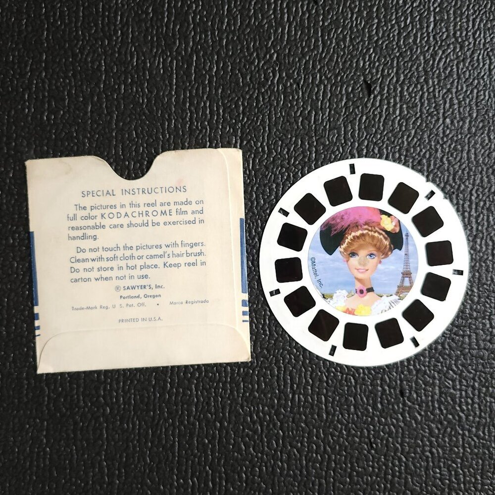 RETRO BARBIE Dolls of the World View Master Reel 1999